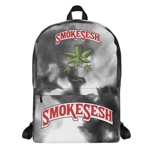 Smoke Sesh Backwoods style logo Backpack