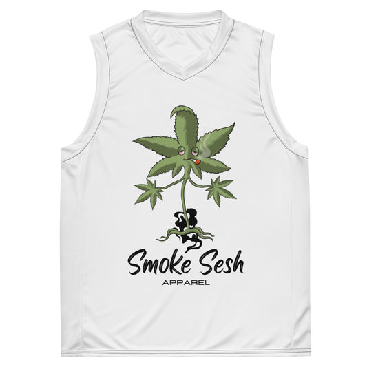 Smoke Sesh Apparel Recycled unisex basketball jersey