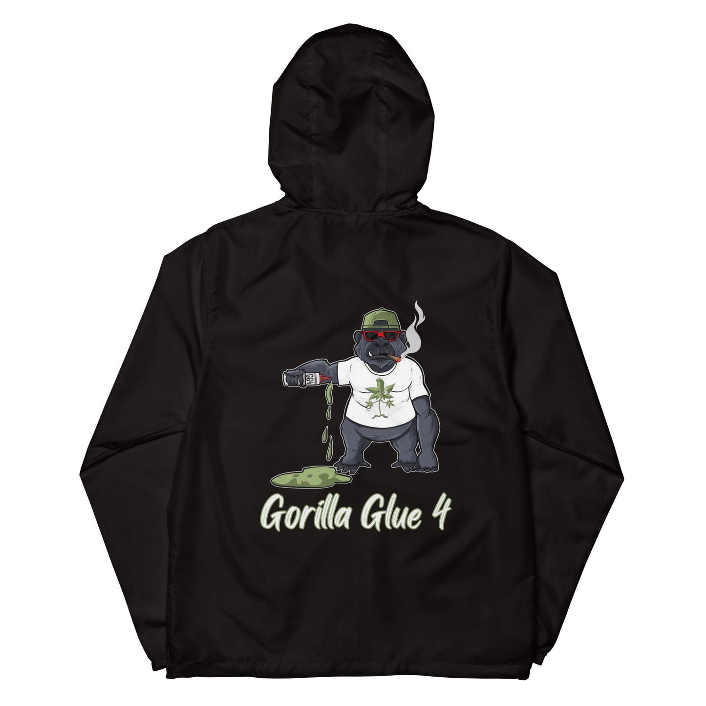 Gorilla Glue 4 Unisex lightweight zip up windbreaker
