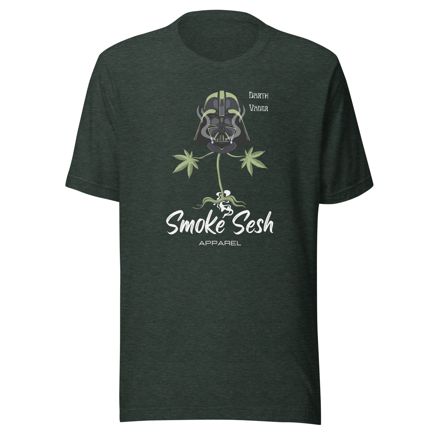 Darth Vader Smoke Sesh apparel Unisex t-shirt