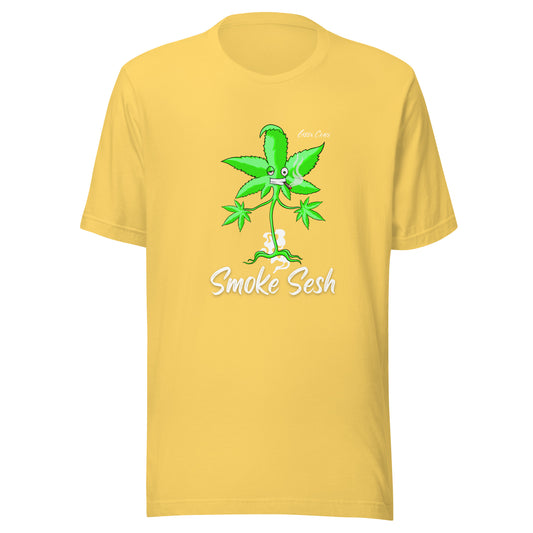 Smoke Sesh Apparel Green Crack Unisex t-shirt
