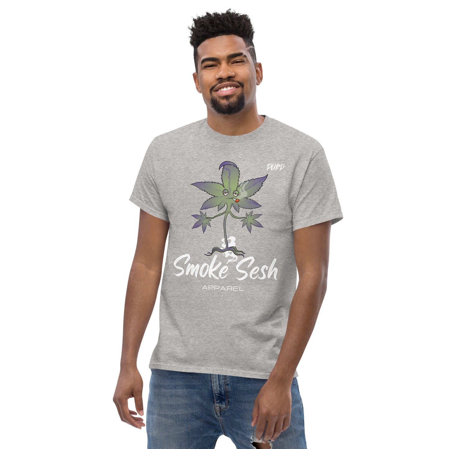 Smoke Sesh Purp Collections Men's classic tee