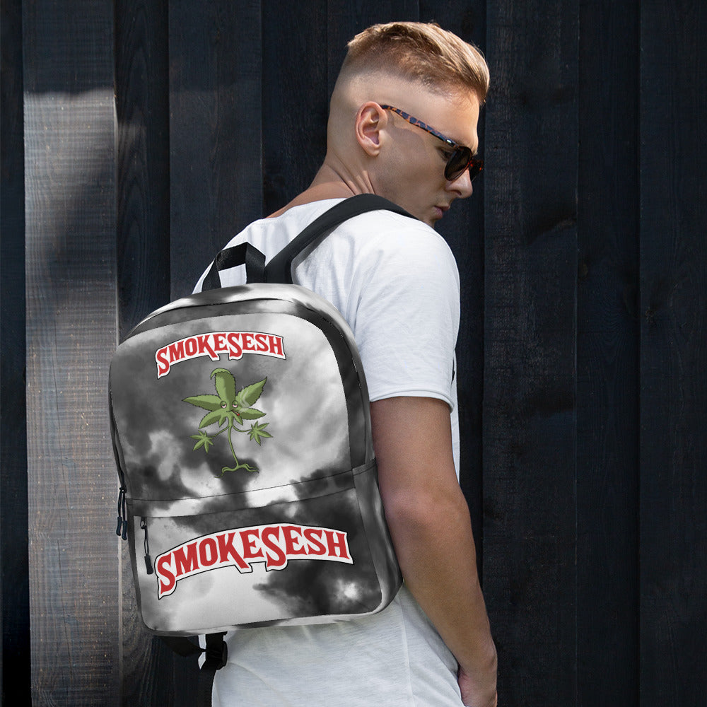 Smoke Sesh Backwoods style logo Backpack