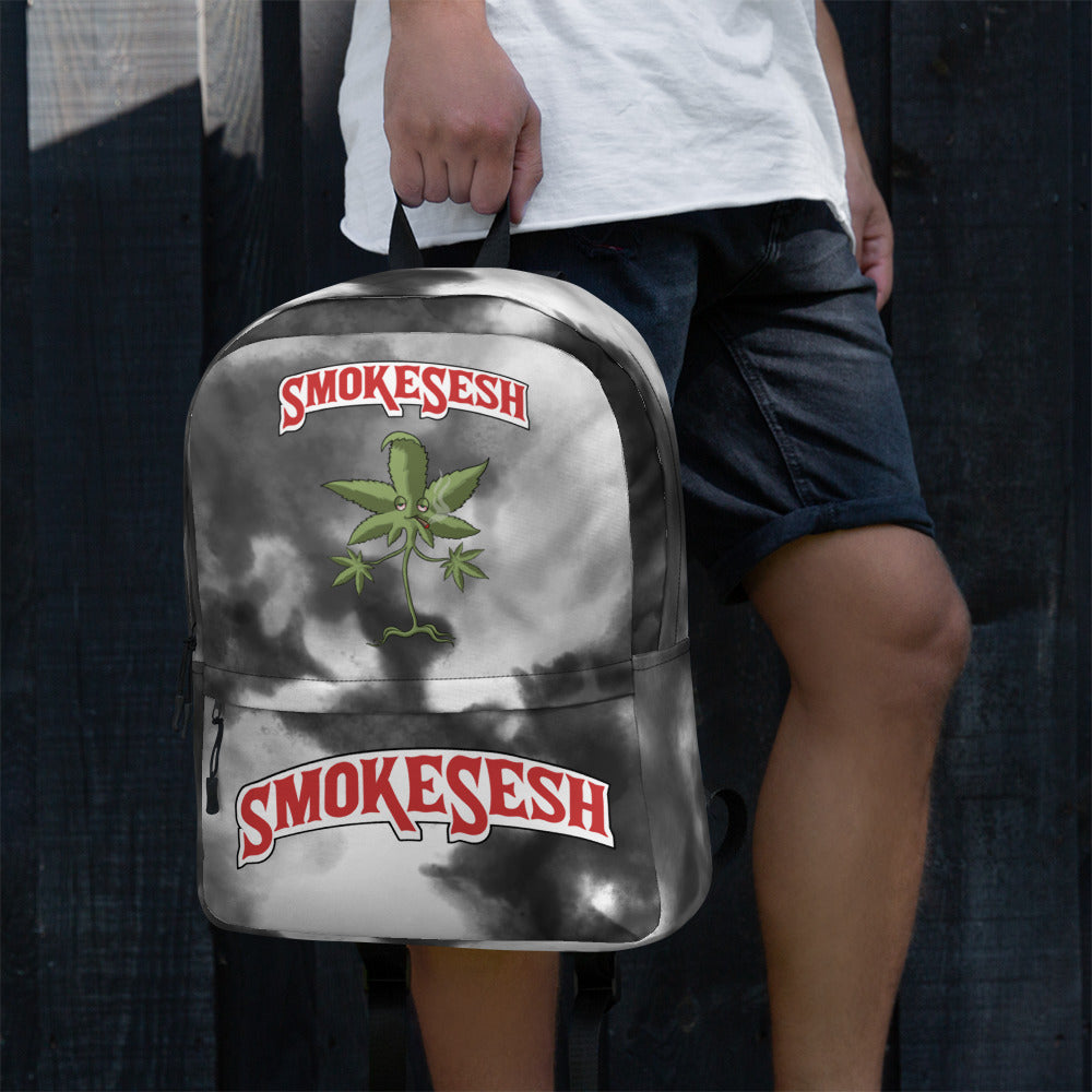 Smoke Sesh Backwoods style logo Backpack