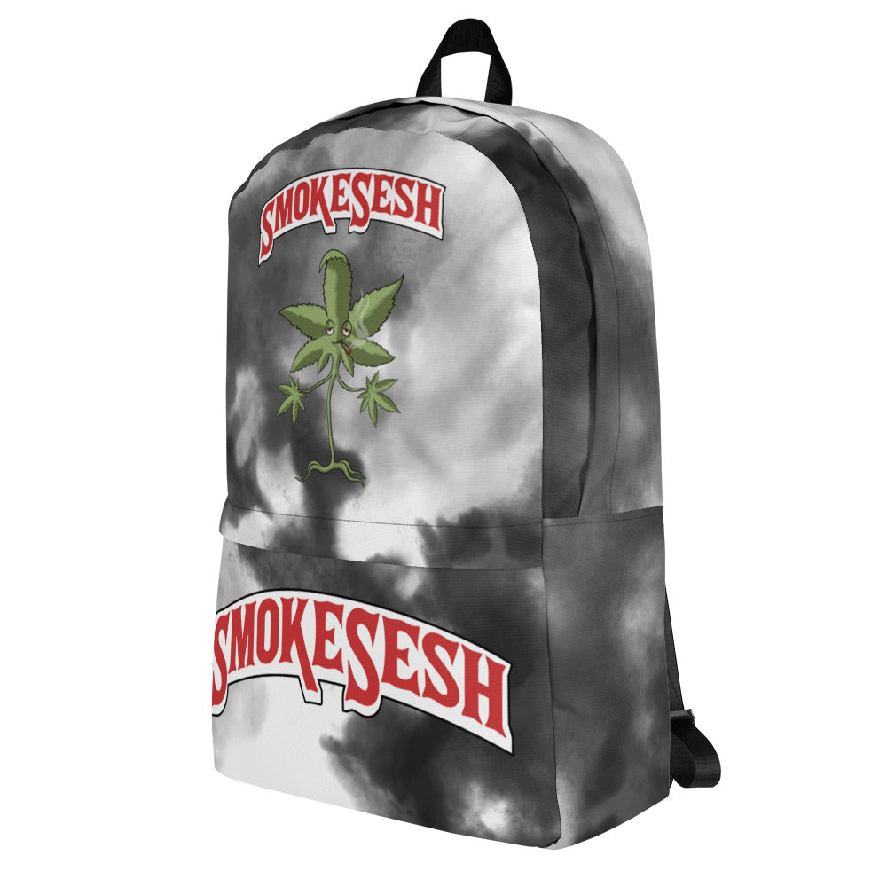 Smoke Sesh Backwoods style logo Backpack