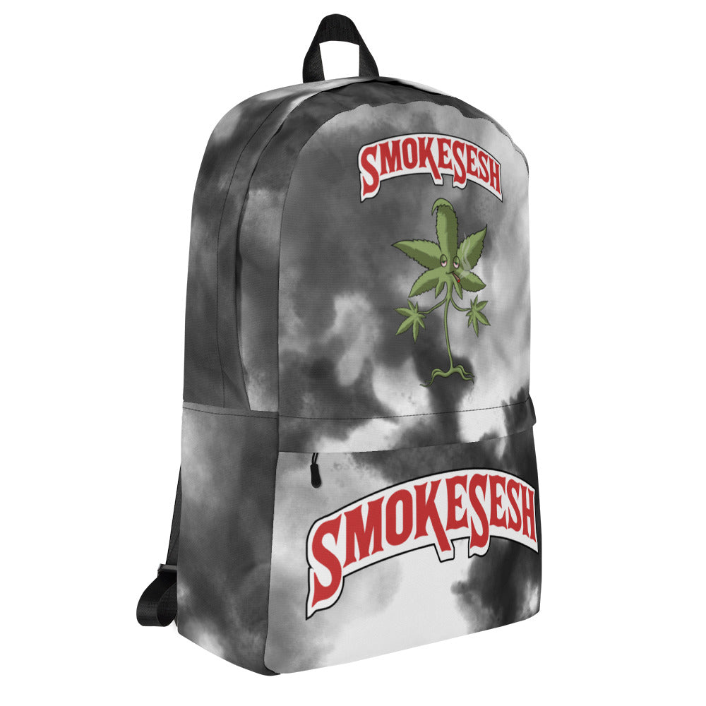 Smoke Sesh Backwoods style logo Backpack