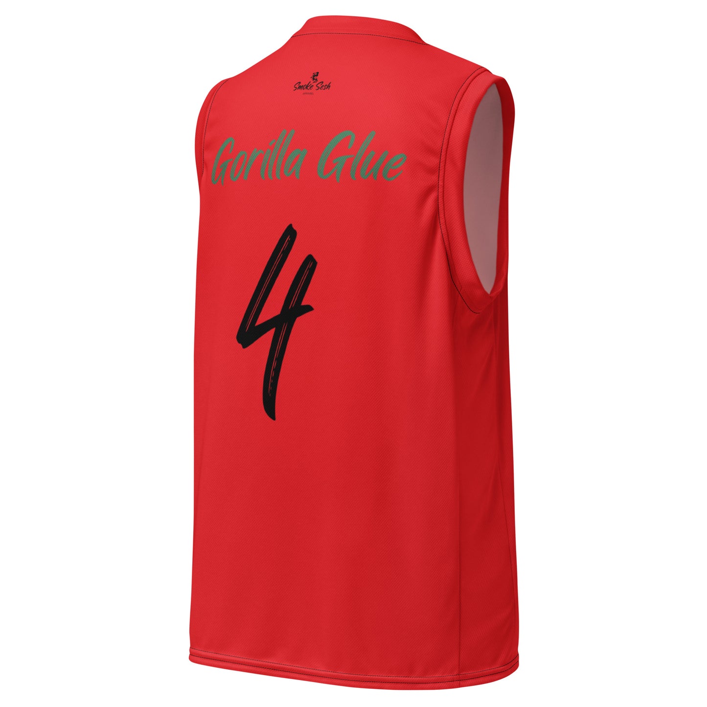 Gorilla Glue 4 Recycled unisex basketball jersey