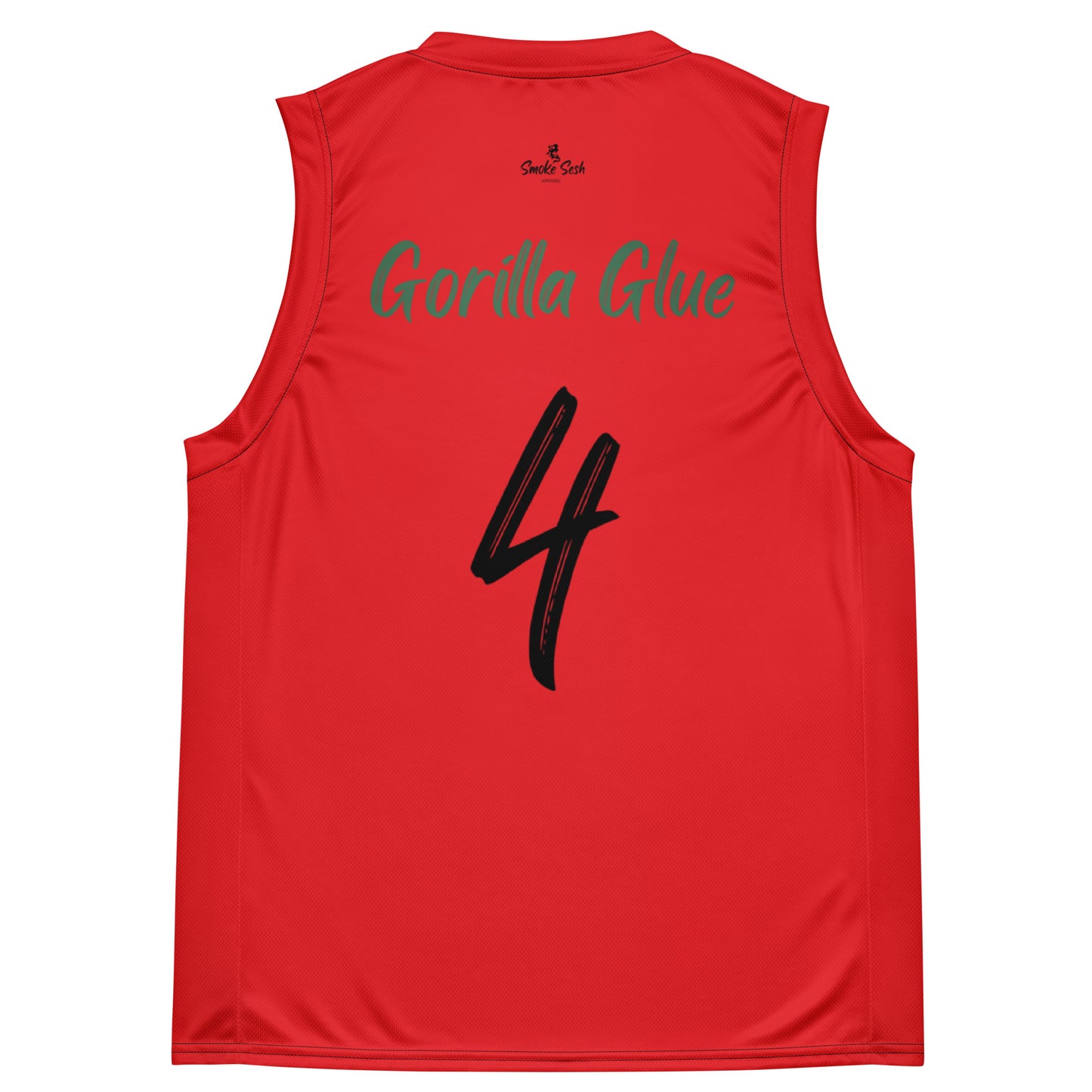 Gorilla Glue 4 Recycled unisex basketball jersey