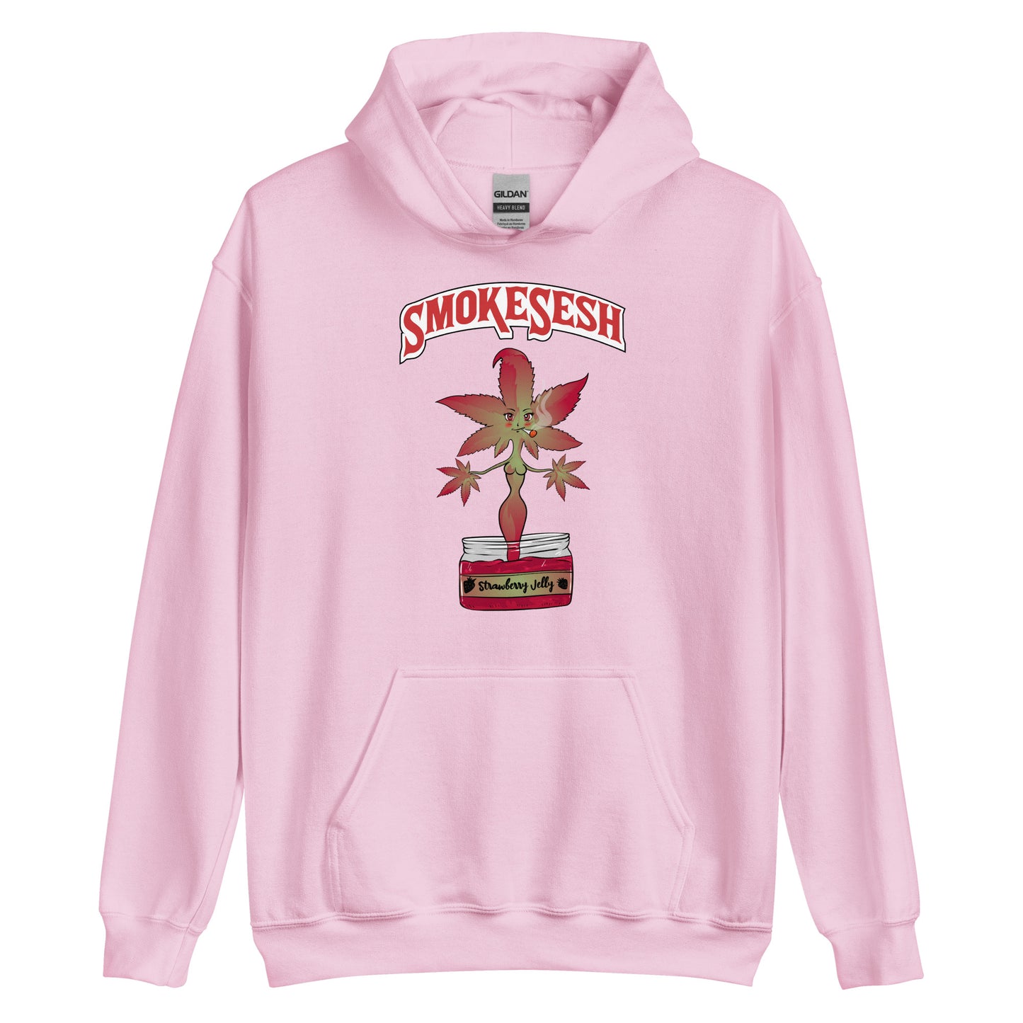 Smoke Sesh Apparel Strawberry Jelly Unisex Hoodie