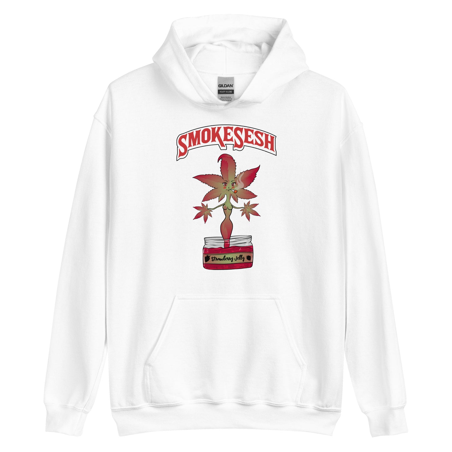 Smoke Sesh Apparel Strawberry Jelly Unisex Hoodie