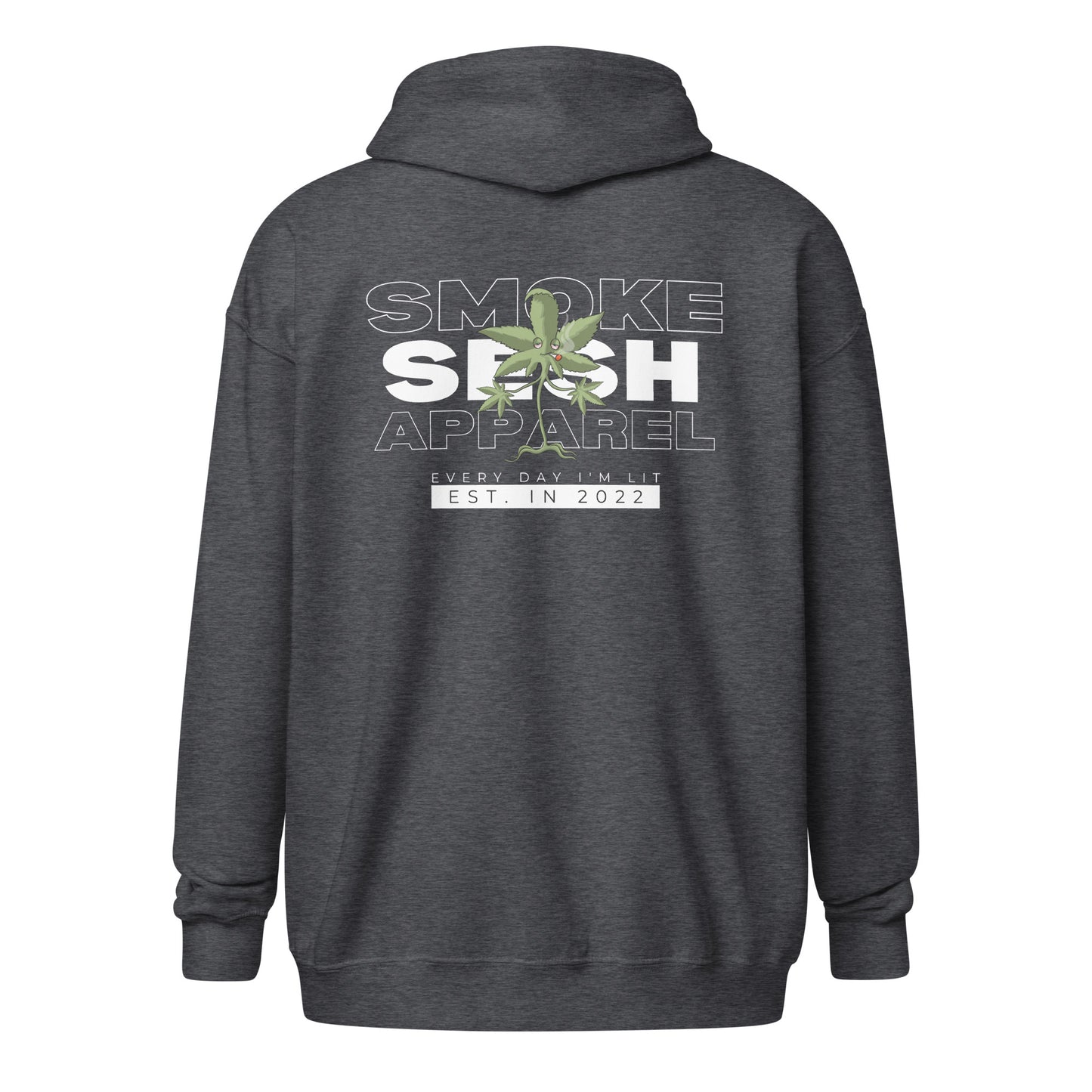 Smoke Sesh Apparel Unisex heavy blend zip hoodie