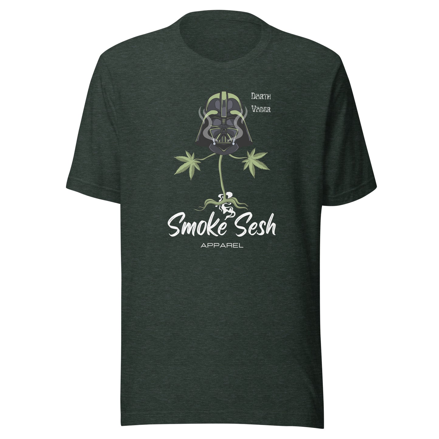 Darth Vader Smoke Sesh apparel Unisex t-shirt