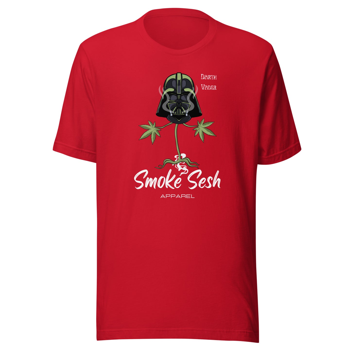 Darth Vader Smoke Sesh apparel Unisex t-shirt