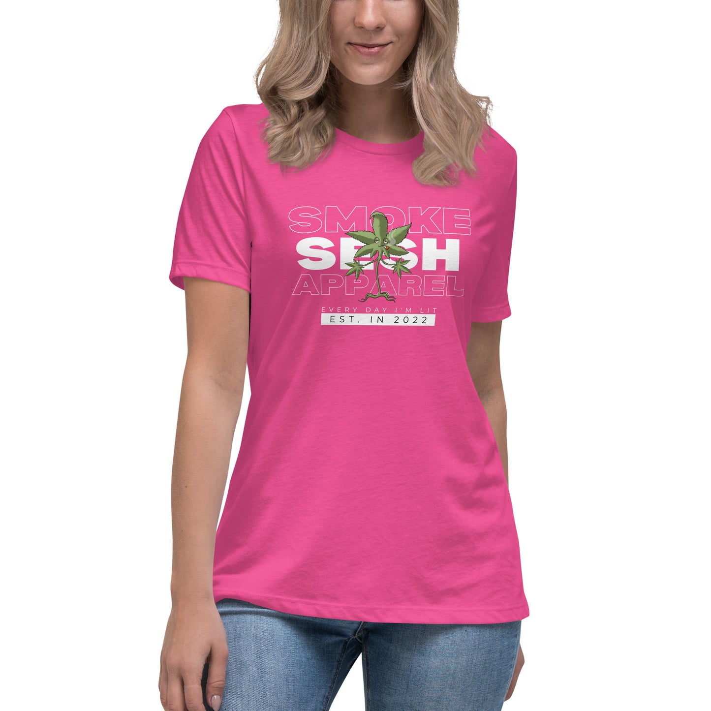 Smoke Sesh Apparel Women's Relaxed T-Shirt