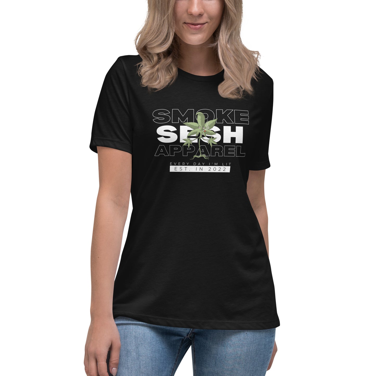 Smoke Sesh Apparel Women's Relaxed T-Shirt