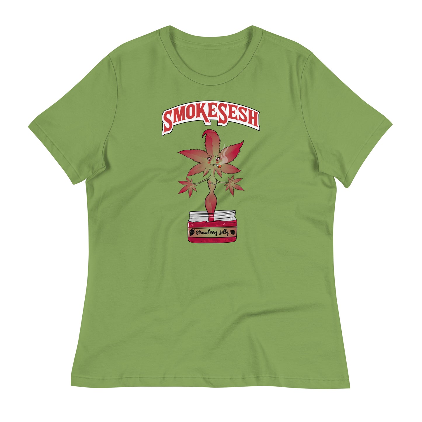 Smoke Seah Apparel Strawberry Jelly Women's Relaxed T-Shirt