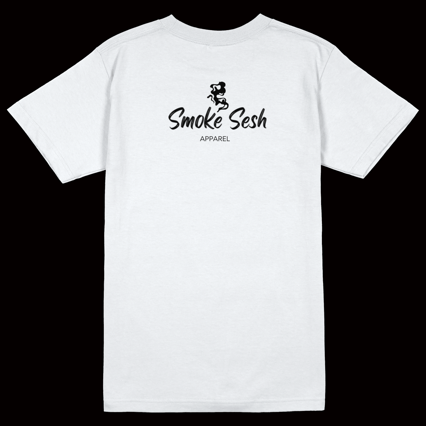 Short sleeve Smoke Sesh Apparel shirt in White