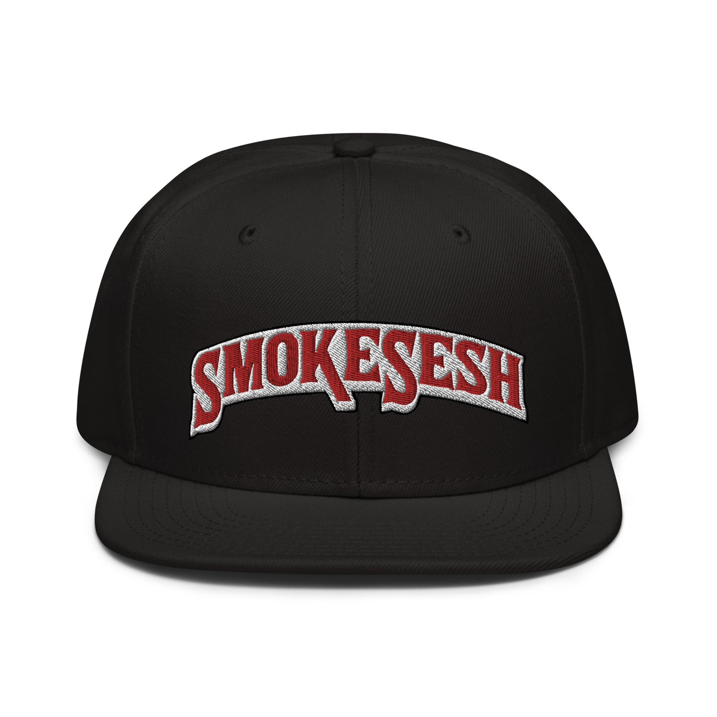 Smoke Sesh Apparel Backwoods style logo Snapback Hat