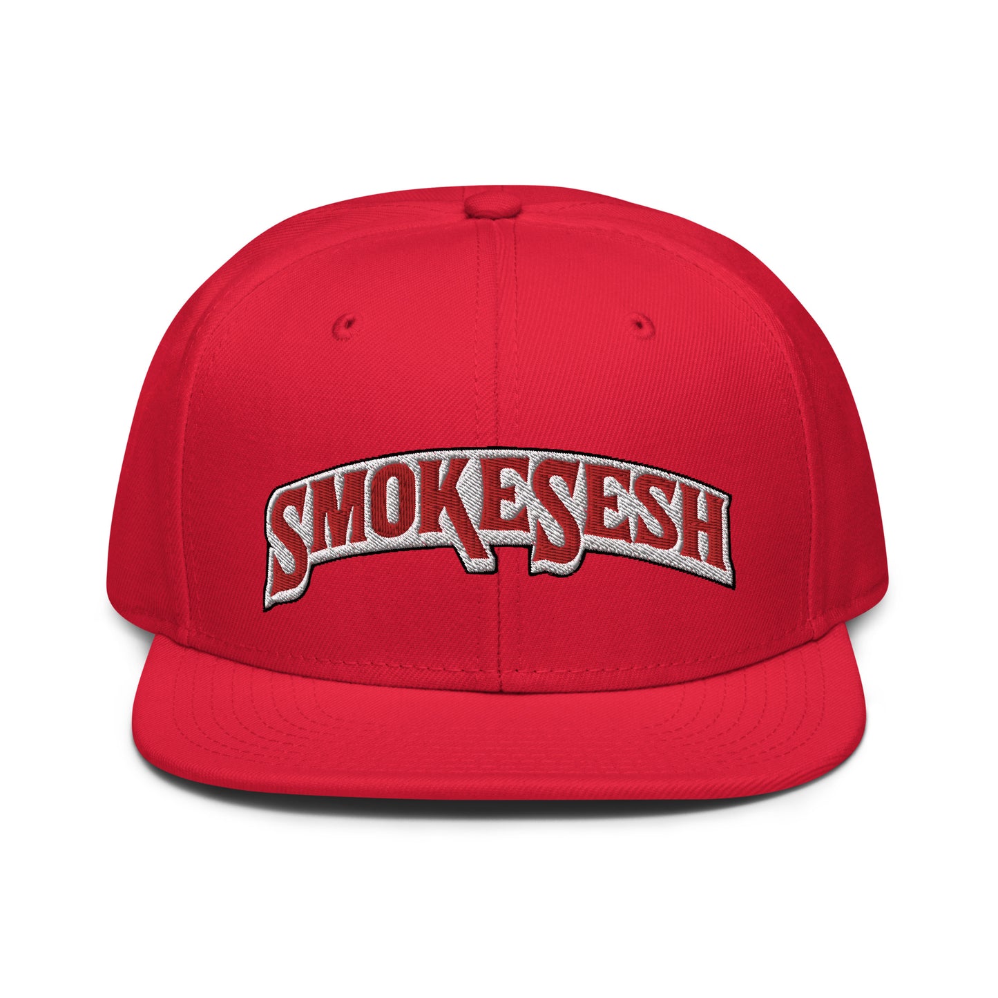 Smoke Sesh Apparel Backwoods style logo Snapback Hat