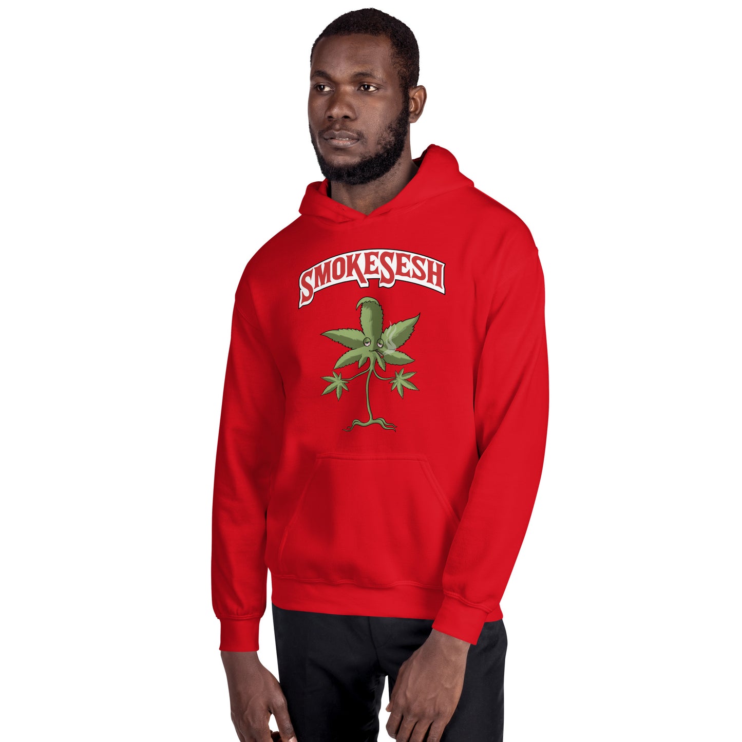 Backwoods font style Smoke Sesh Apparel Unisex Hoodie