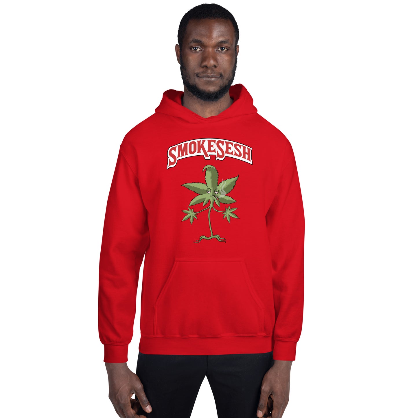 Backwoods font style Smoke Sesh Apparel Unisex Hoodie