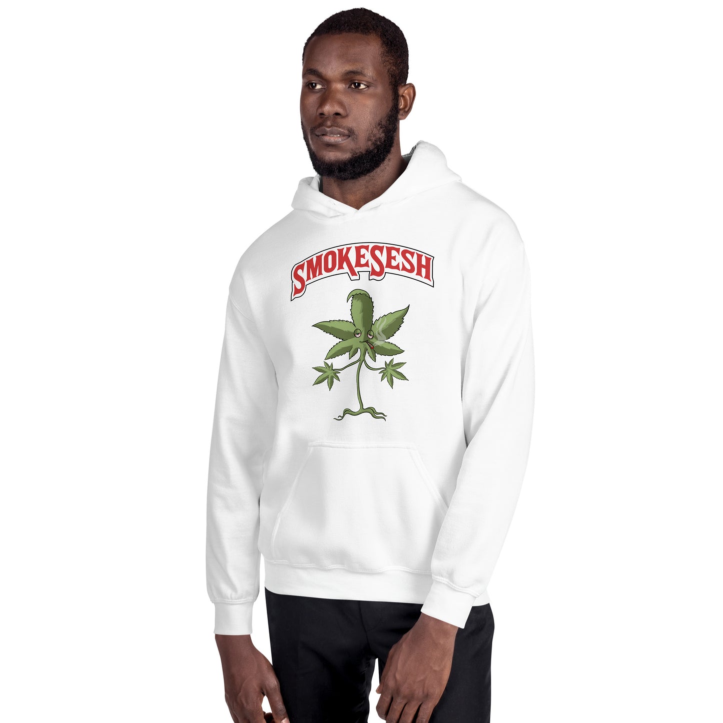 Backwoods font style Smoke Sesh Apparel Unisex Hoodie