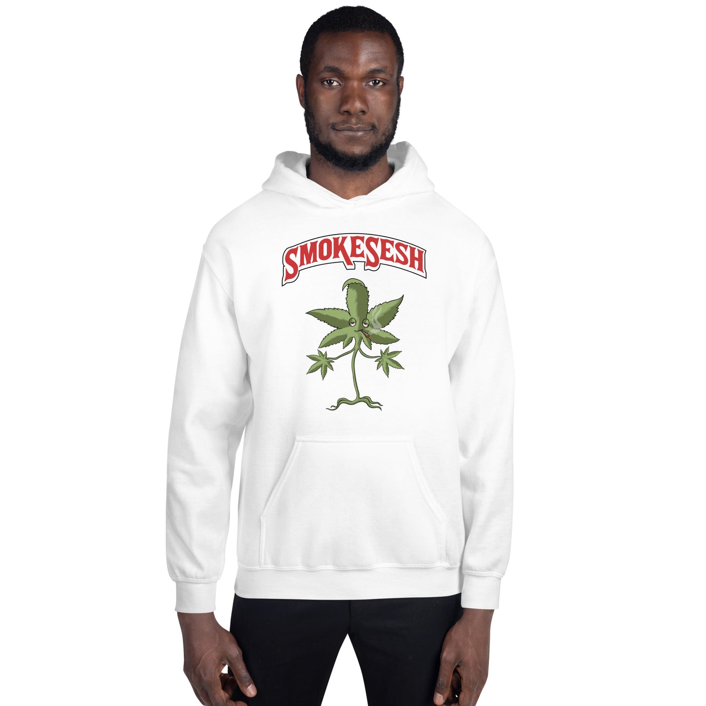 Backwoods font style Smoke Sesh Apparel Unisex Hoodie