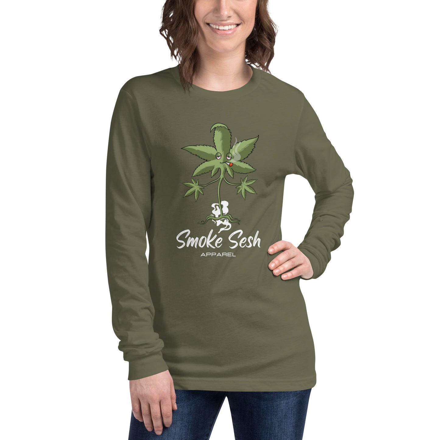 Smoke Sesh Apparel Unisex Long Sleeve Tee