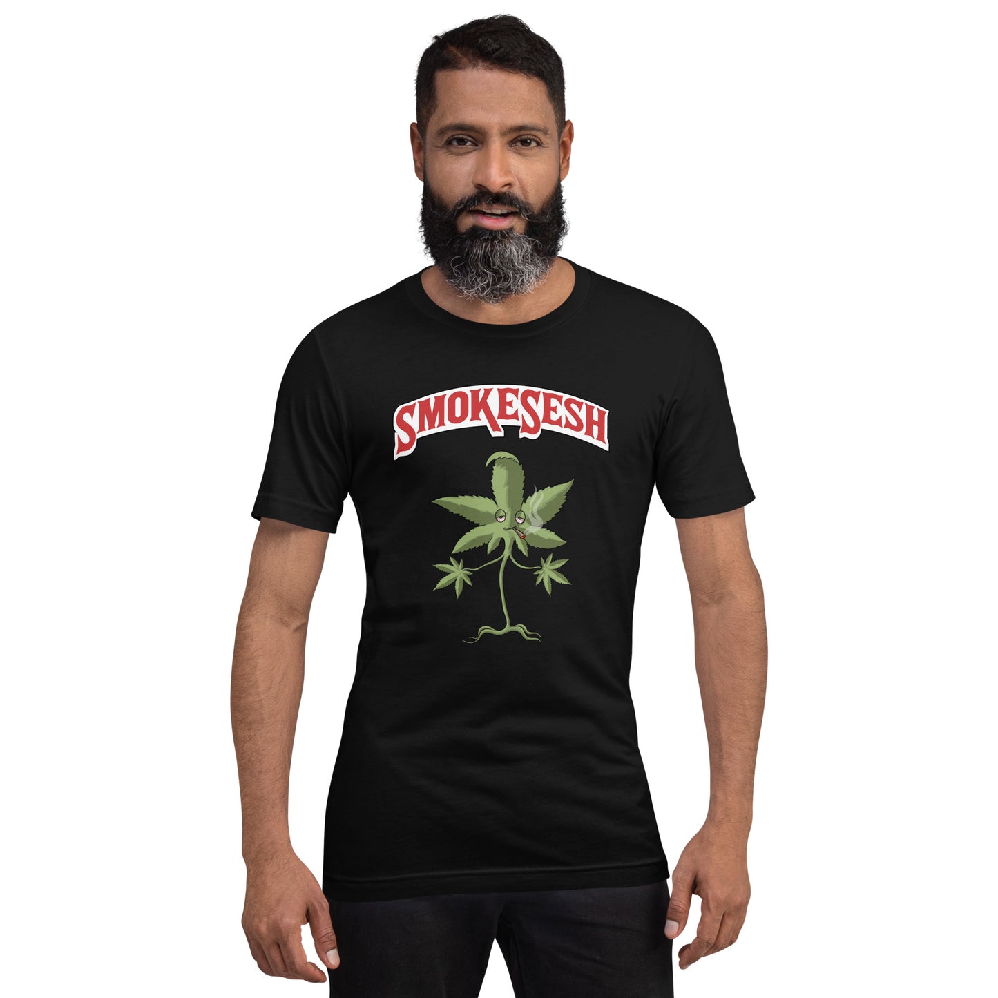 Backwoods font Smoke Sesh Unisex T-Shirt