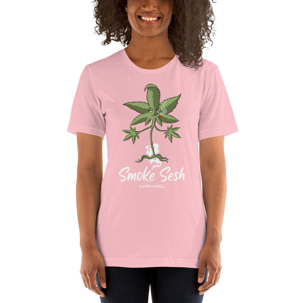 Breast Cancer Awareness Smoke Sesh Apparel Unisex t-shirt