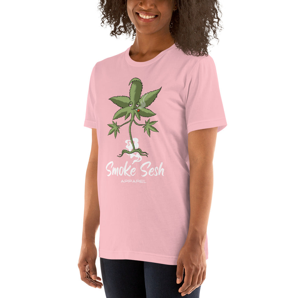 Breast Cancer Awareness Smoke Sesh Apparel Unisex t-shirt