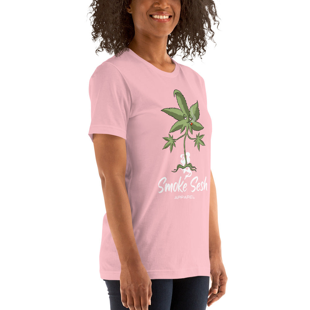 Breast Cancer Awareness Smoke Sesh Apparel Unisex t-shirt