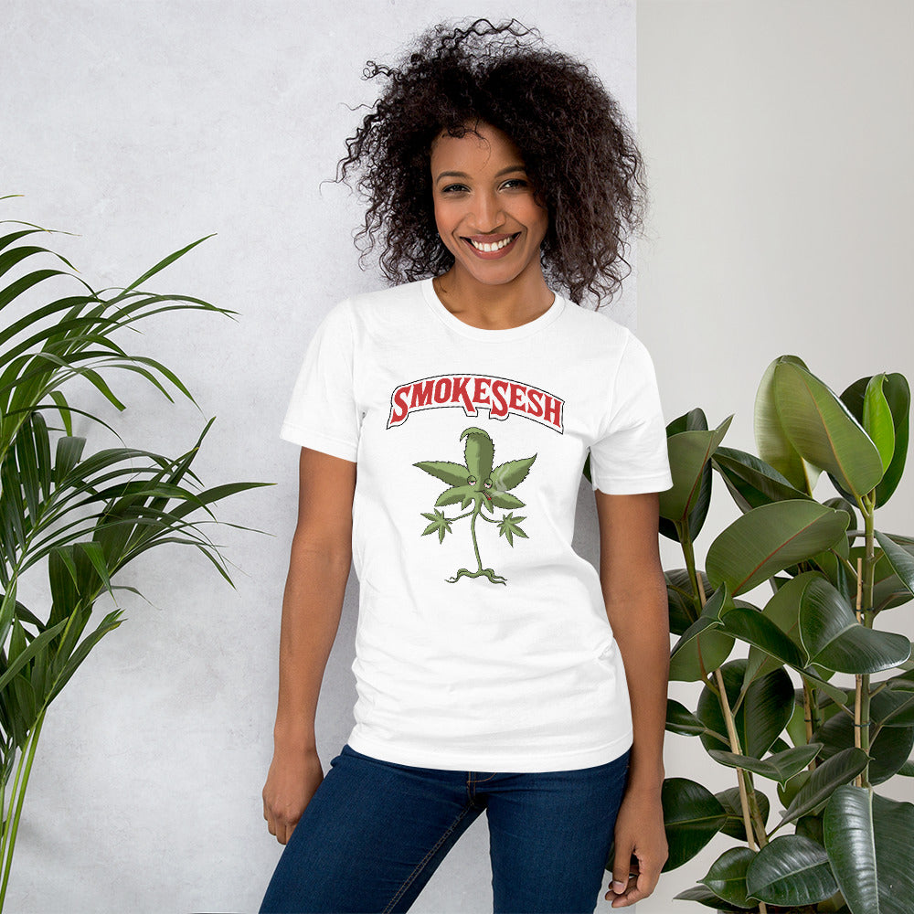 Backwoods font Smoke Sesh Unisex T-Shirt