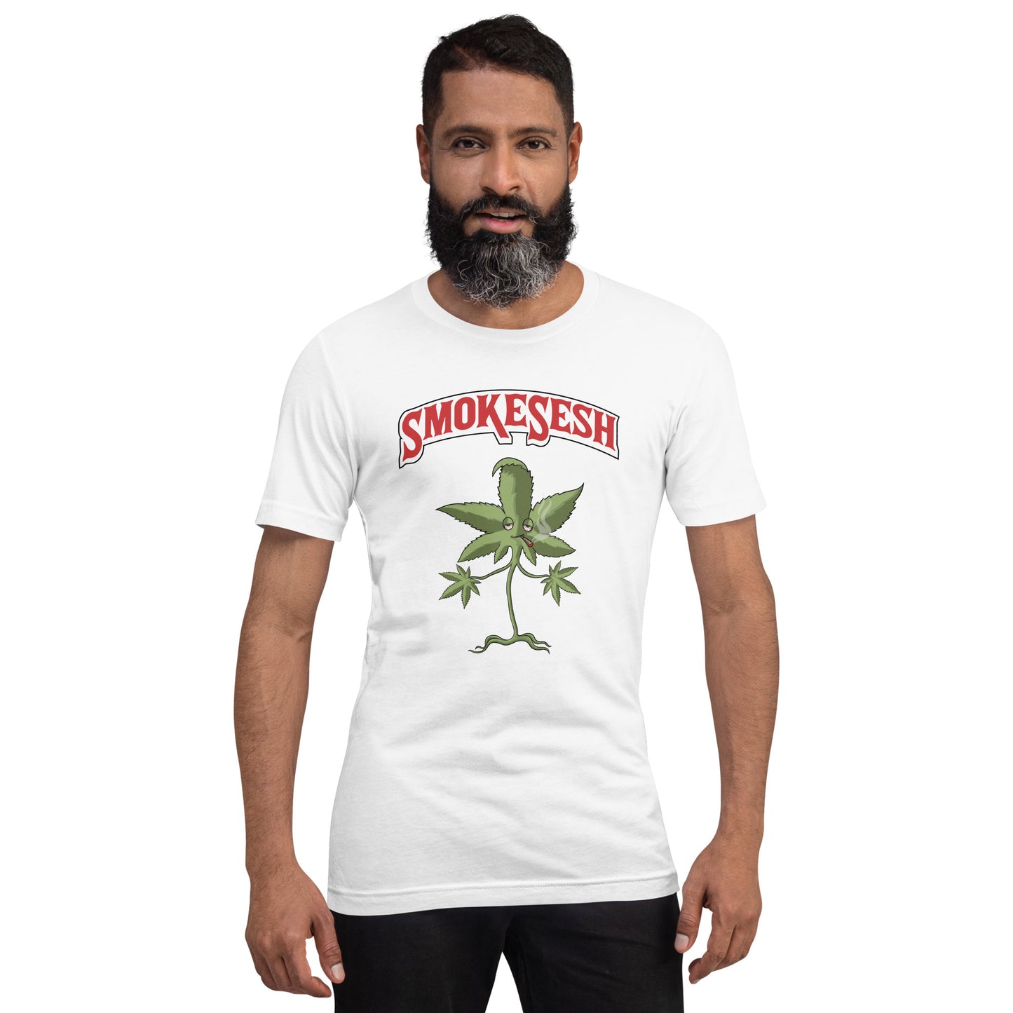 Backwoods font Smoke Sesh Unisex T-Shirt